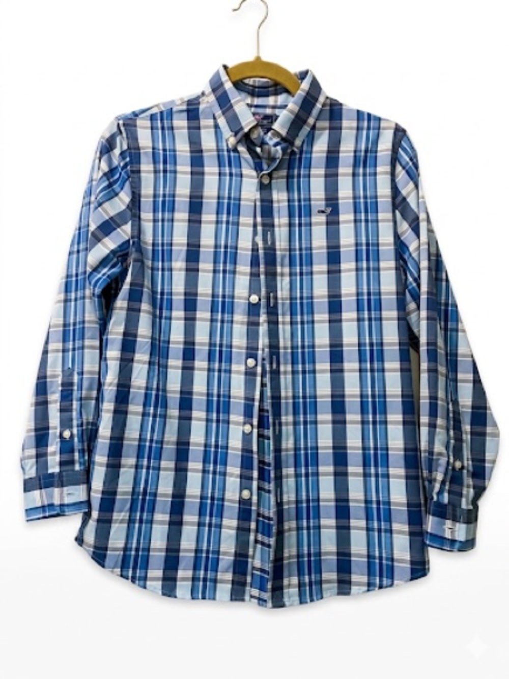 Vineyard Vines Boys Button Down Shirt Size M ( 12/14) EUC